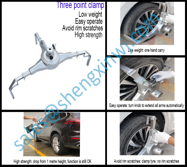 tire wheel alignment clamp Senosa de alineación de la rueda de neumáticos