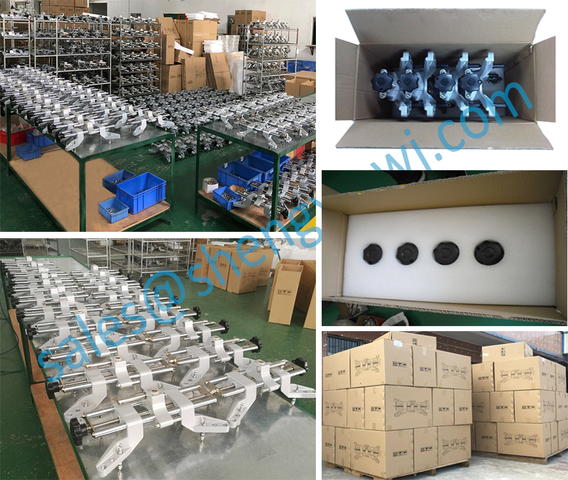 alignment clamp in production Sugubra de alineación en la producción