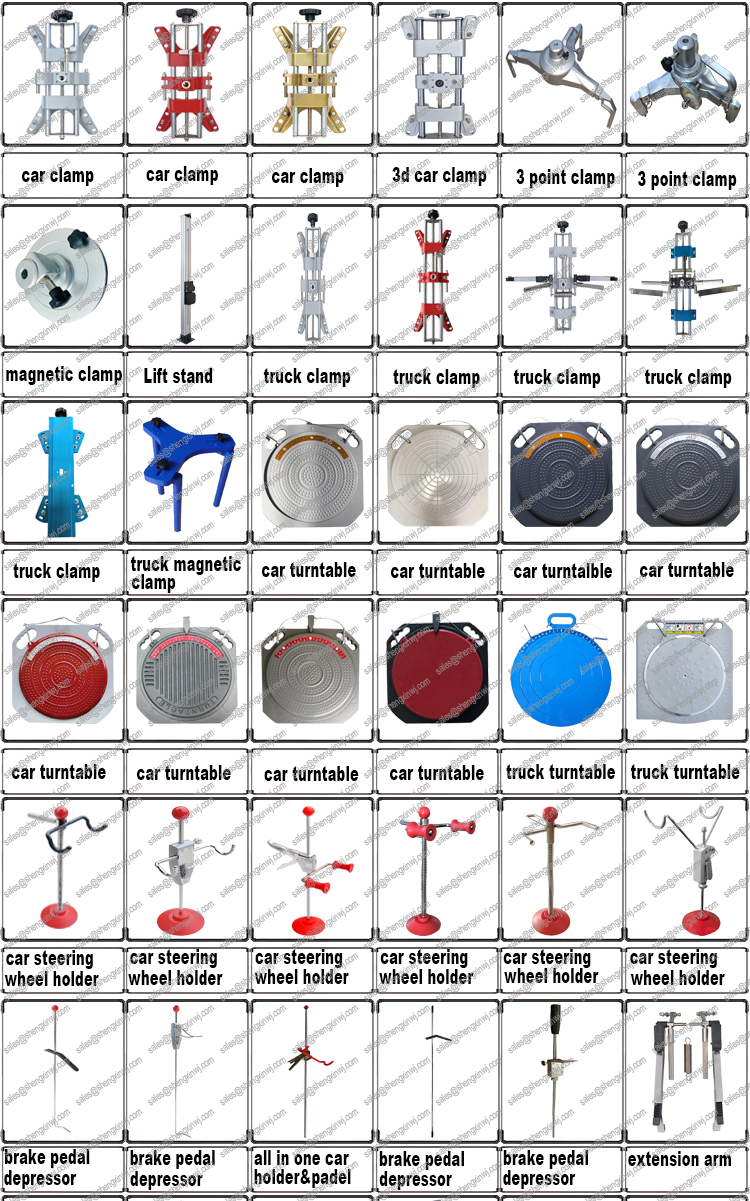all wheel alignment accessories todos los accesorios de alineación de ruedas