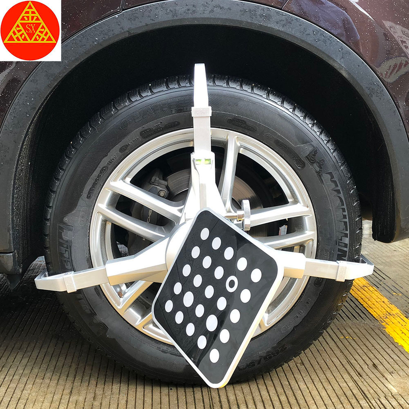 Máquina de abrazaderas de alineación de ruedas de neumáticos de acero inoxidable 304